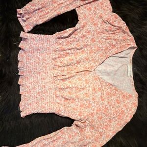 Large Juniors Paisley Blouse